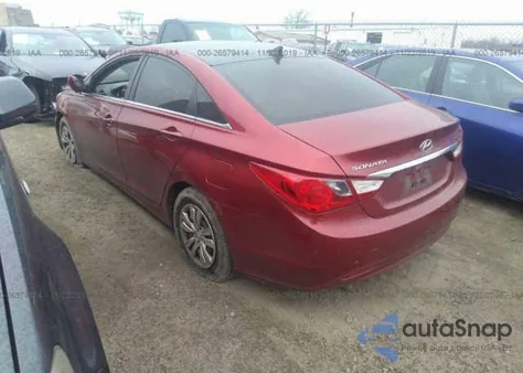 2011 Hyundai Sonata Gls z USA, uszkodzony, nr VIN 5NPEB4ACXBH156567